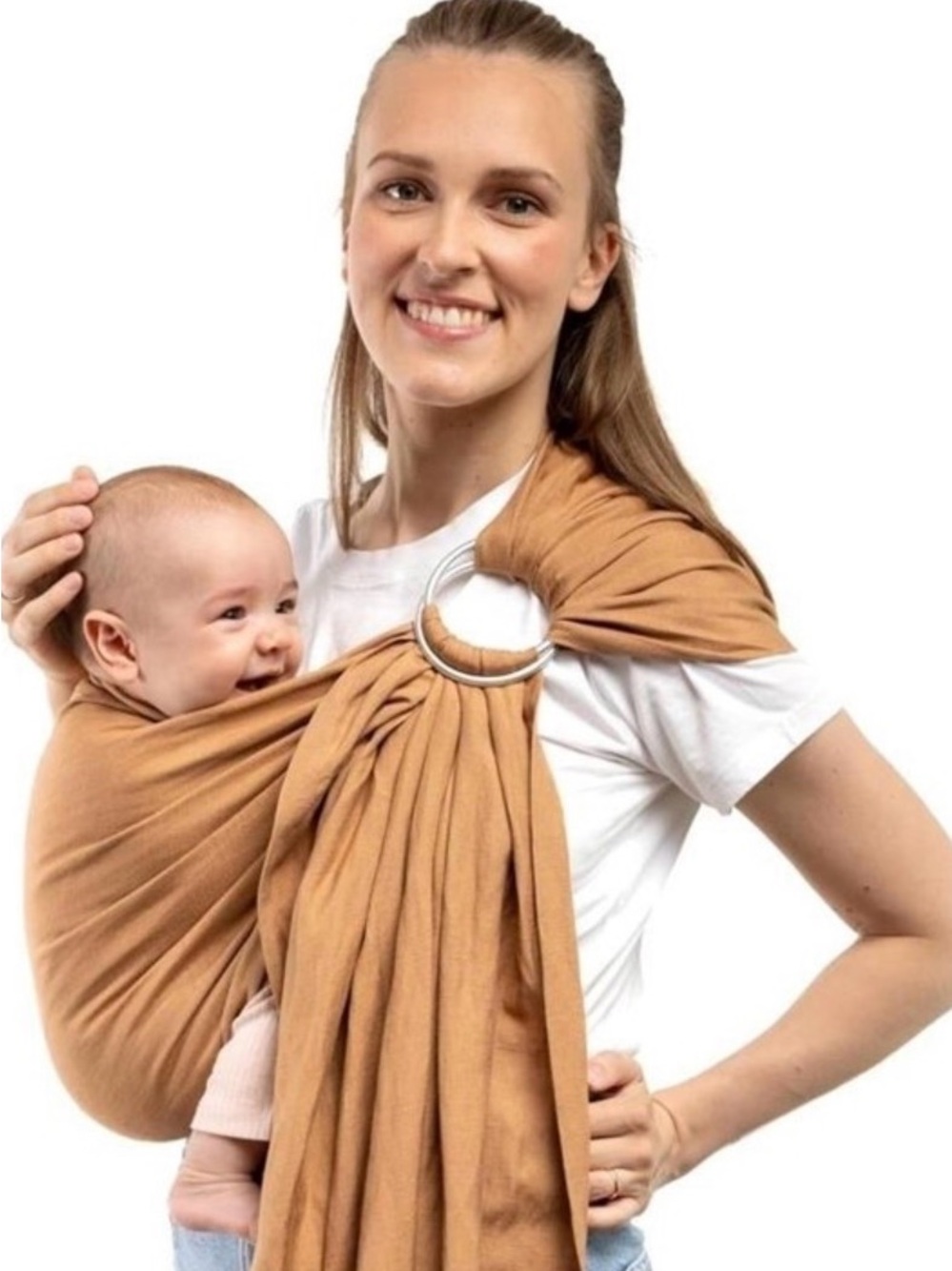 Boba Wrap in Camel colour